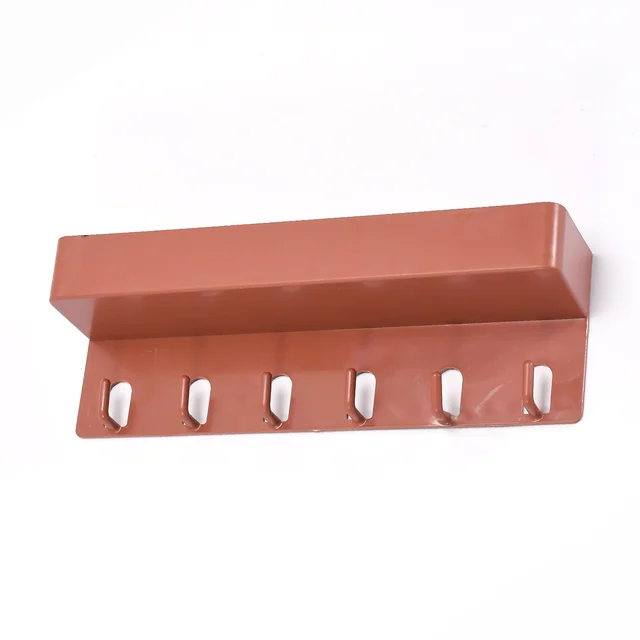 Key Holder Stand – 6 Hooks Multiuse for Home & Bathroom | Bathora
