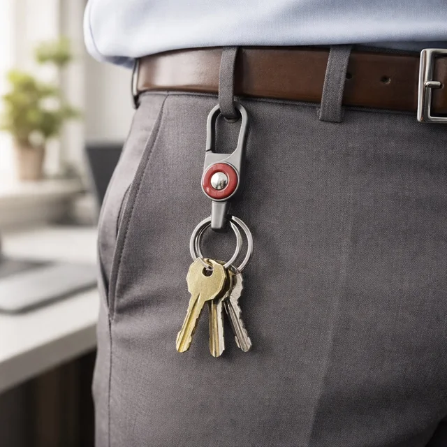 Key Holder with Dual Ring – Sturdy & Stylish for Everyday Use