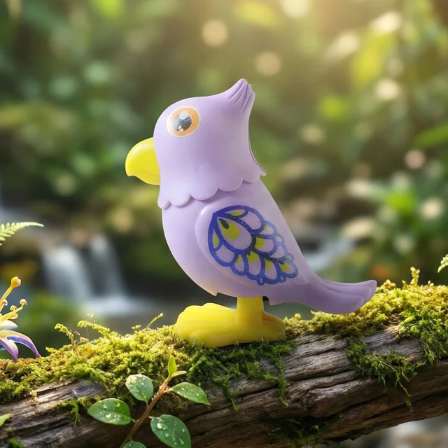Key Operated Jumping Bird Toy – Fun Wind-Up Action for Kids