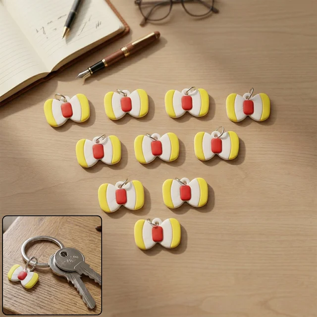 Keychain Accessories – Stylish Bow Design for Bags & Keys
