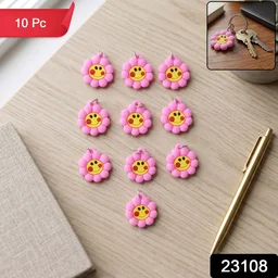 Keychain for Kids | Cute Floral Smileys & Long-lasting Durability