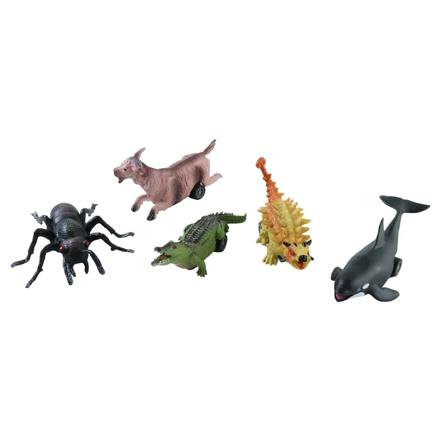 Kids Animal Pull Back Toy – Fun Rolling Motion & Imaginative Play