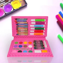 Kids Art Kit – 42 Pcs Drawing & Coloring Set | Colorful Creations