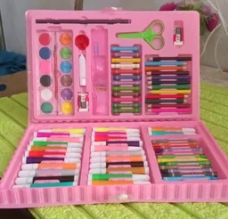 Kids Art Set – 86 Pcs Coloring & Drawing Kit | Craftily