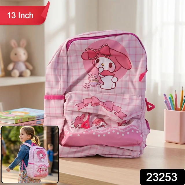 Kids Backpack – Adorable My Melody Design with Bow & Bunny