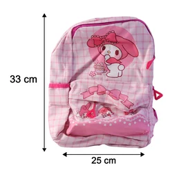 Kids Backpack – Adorable My Melody Design with Bow & Bunny
