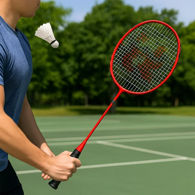 Kids Badminton Racket Set – Lightweight with Carry Bag for Beginners