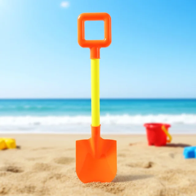 Kids Beach Sand Shovel – Lightweight Plastic with Easy Grip Handle