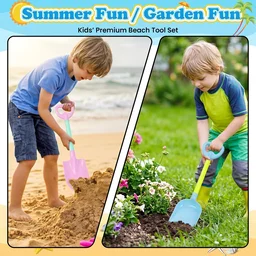 Kids Beach Sand Shovel Toy Set – Bright, Durable & Easy to Handle