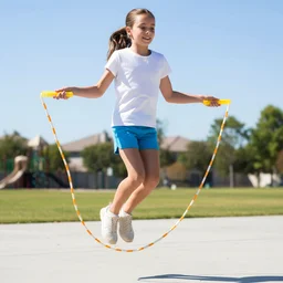 Kids Beaded Skipping Rope – Durable & Comfortable Grip