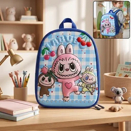 Kids Cartoon Backpack – Lightweight & Spacious for Small Kids