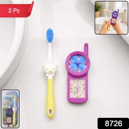 Kids Cartoon Toothbrush Set – Gentle & Fun Oral Care for Kids