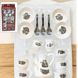 Kids' Coffee Tea Set – 14-Pc Pretend Play Kitchen | Tickles
