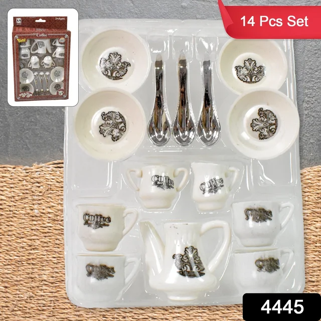 Kids' Coffee Tea Set – 14-Pc Pretend Play Kitchen | Tickles