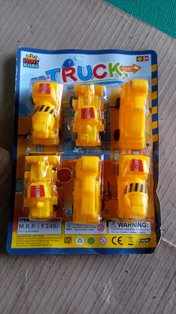 Kids Construction Vehicle Set – 6 Pcs Pull-Back Toys | Little Blocks