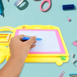 Kids Drawing Board – Bus Shape Erasable Slate | Inventive Play