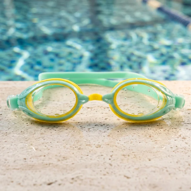 Kids Dual Color Swimming Goggles – Comfortable Fit & Clear Vision