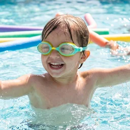 Kids Dual Color Swimming Goggles – Comfortable Fit & Clear Vision