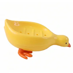 Kids Duck-Shaped Soap Holder – Fun & Waterproof Bathroom Accessory