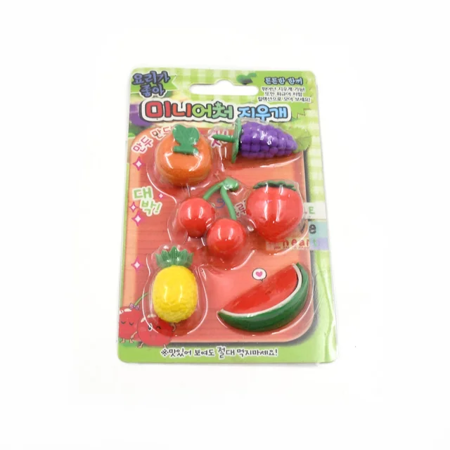 Kids Erasers Set – Colorful 3D Designs | Writezo