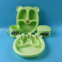 Kids Feeding Dinner Set – 8-Piece BPA-Free Toddler Meal Kit