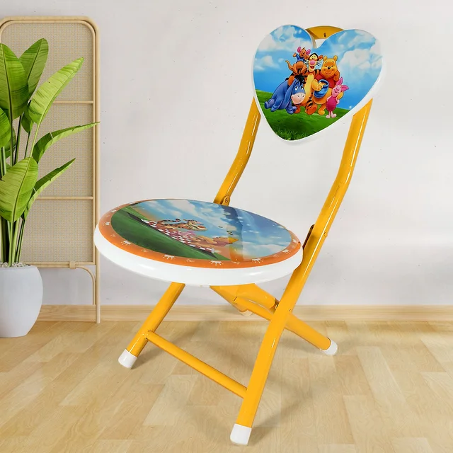 Kids Folding Chair – Heart Shape Cartoon Design | Little Fashionistas