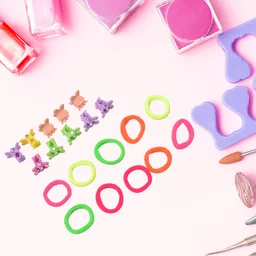Kids Hair Accessories Set – 22 Pcs Mix Design | Calm & Curl