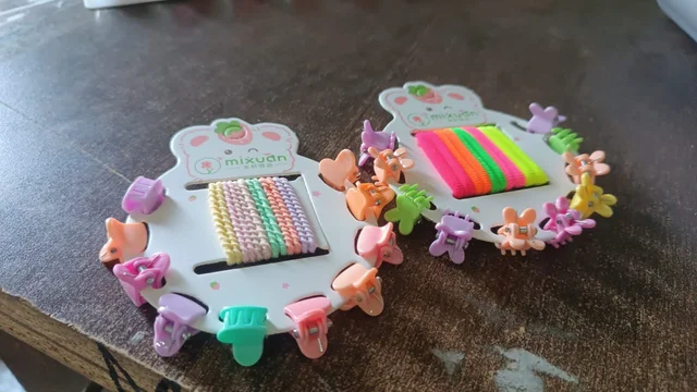 Kids Hair Accessories Set – 22 Pcs Mix Design | Calm & Curl