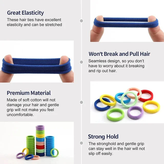 Kids Hair Accessories Set – Vibrant Mix with Storage Box