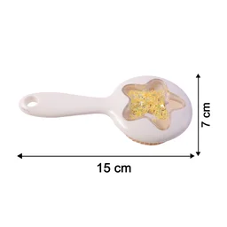 Kids Hair Comb – Soft Bristles with Cute Star Design for Gentle Detangling