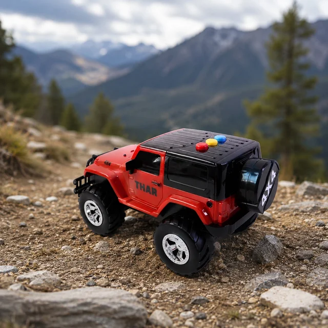 Kids Hunter Off-Road Toy Jeep – Light & Sound for Adventures