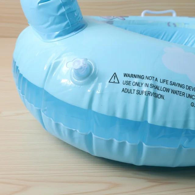 Kids Inflatable Cartoon Animal Swim Ring – Safe Water Support