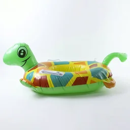 Kids Inflatable Turtle Swim Ring – Safe & Durable Pool Float