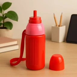 Kids Insulated Water Bottle – 500ml Leakproof with Strap