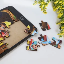 Kids Jigsaw Puzzle – Engaging Cartoon Educational Toy for Toddlers