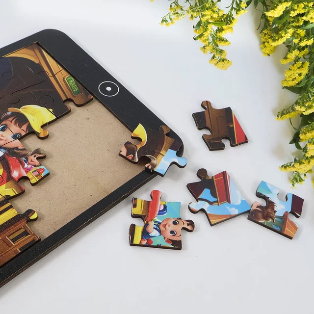 Kids Jigsaw Puzzle – Engaging Cartoon Educational Toy for Toddlers