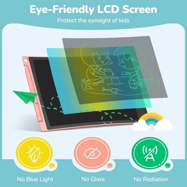 Kids LCD Writing Tablet – 8.5" Portable Drawing Pad | Boardoria