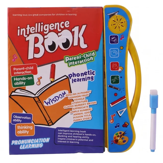 Kids Learning Sound Book, Interactive Phonics & Numbers Fun
