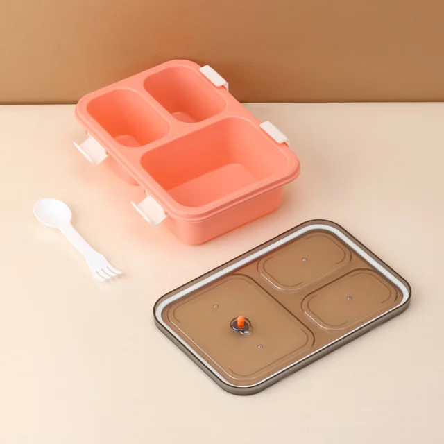 Kids Lunch Box – 3-Compartment, Leak-Proof Tiffin | Lunchie Bunchie