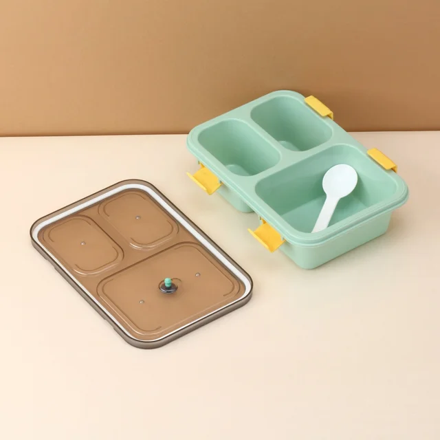 Kids Lunch Box – 3-Compartment, Leak-Proof Tiffin | Lunchie Bunchie