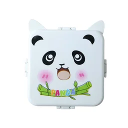 Kids Lunch Box with Compartments – Panda Design & Utensils for School & Travel