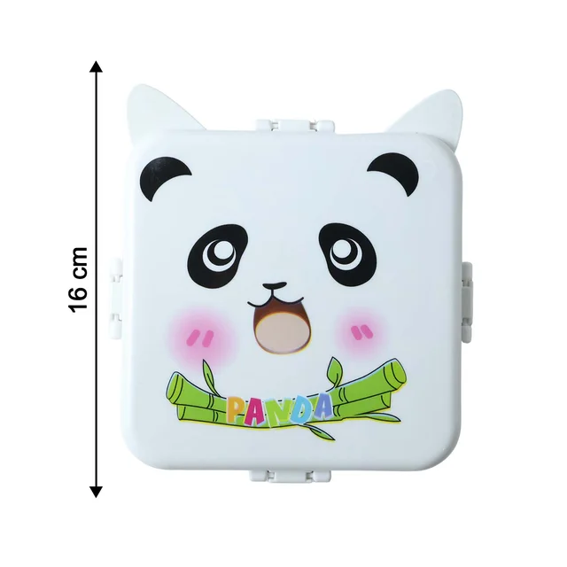 Kids Lunch Box with Compartments – Panda Design & Utensils for School & Travel