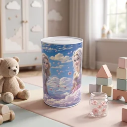 Kids Money Bank – Durable Princess Saving Box for Children