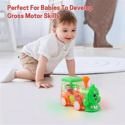 Kids Musical Light-Up Train Toy – Interactive & Educational Play