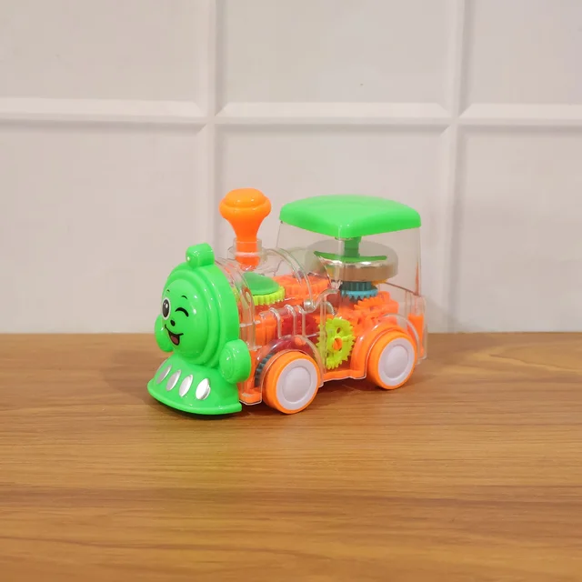 Kids Musical Light-Up Train Toy – Interactive & Educational Play