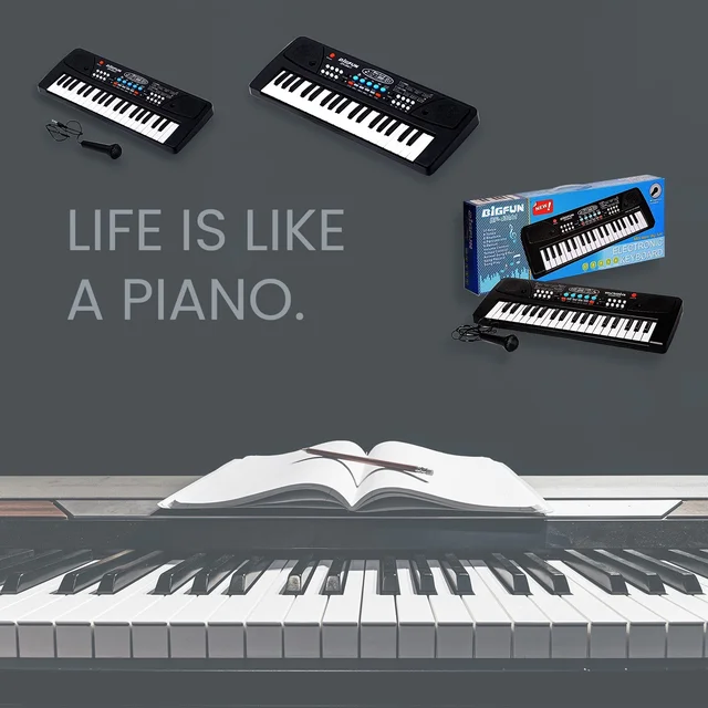 Kids Piano Keyboard – 37-Key, Mic & Record | Little Learners