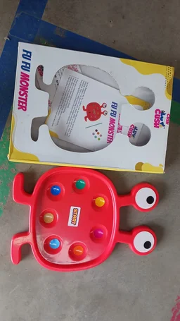 Kids Plastic Toy Set – Fu Fu Monster Early Learning Fun | Gamevana