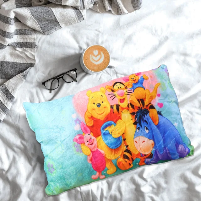 Kids Plush Pillow – Soft Cartoon Cushion 40x25 cm for Comfort