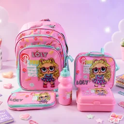 Kids School Bag Set – 5-in-1 Combo for School | Little Fashionistas