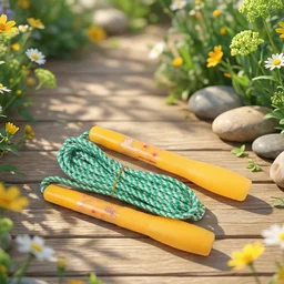 Kids Skipping Jump Rope – Comfortable Grip & Smooth Rotation for Active Play